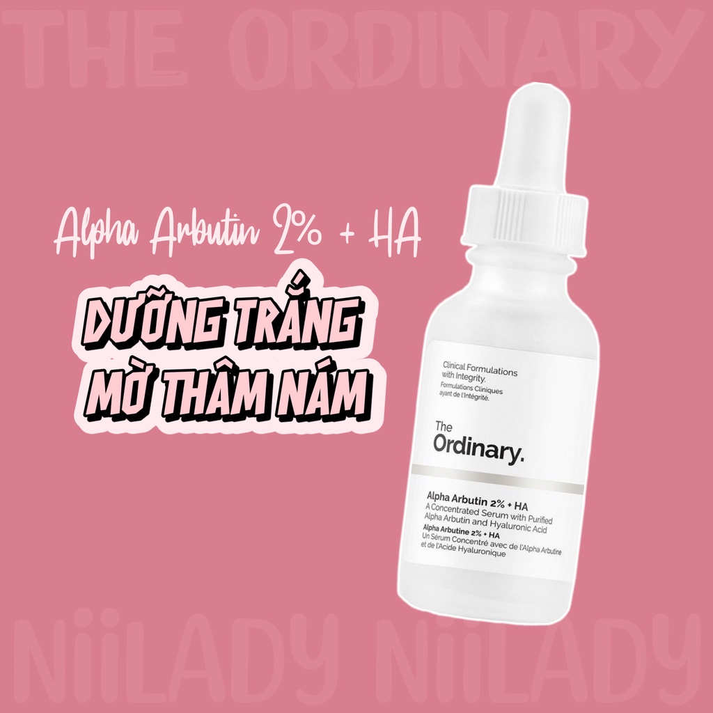 Tinh chất The Ordinary Alpha Arbutin 2% + HA