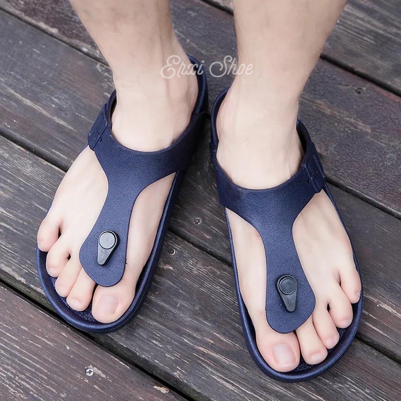 Dép Xỏ Ngón Đế Bằng Thời Trang Cho Nam