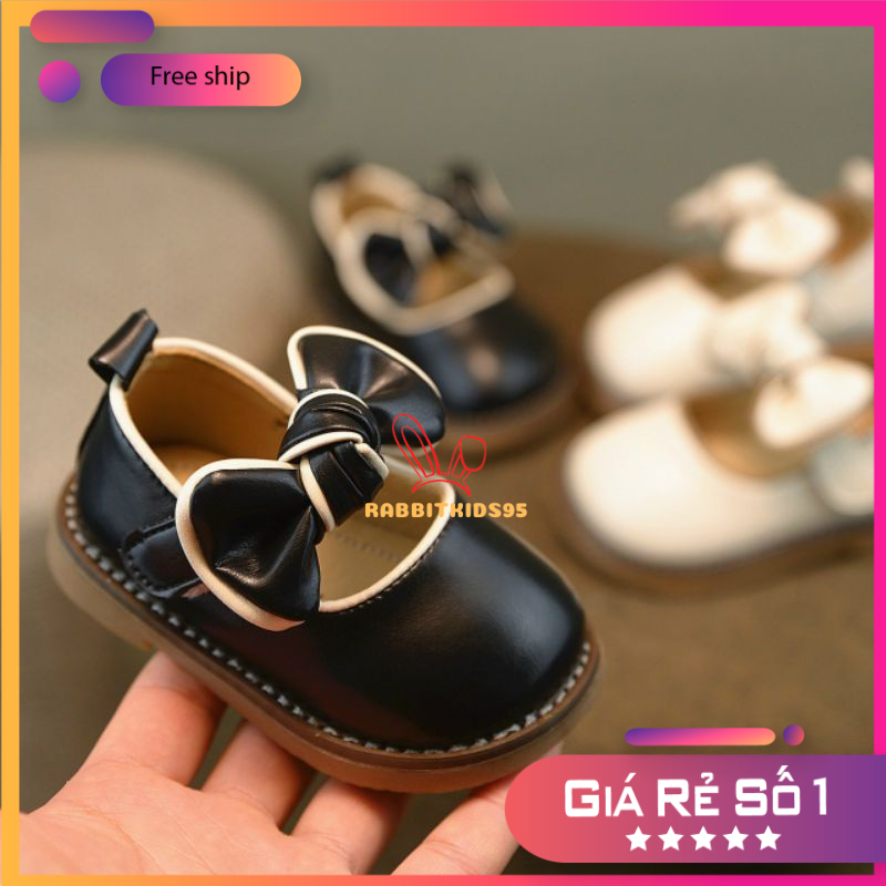 Giày búp bê nơ cho bé gái,búp bê cho bé mẫu mới nhất