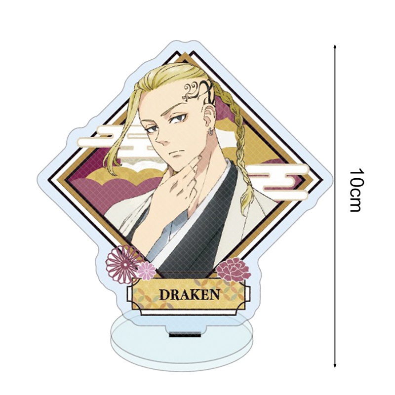 Mô hình nhân vật anime Tokyo Revengers bằng acrylic có giá đỡ để bàn trang trí