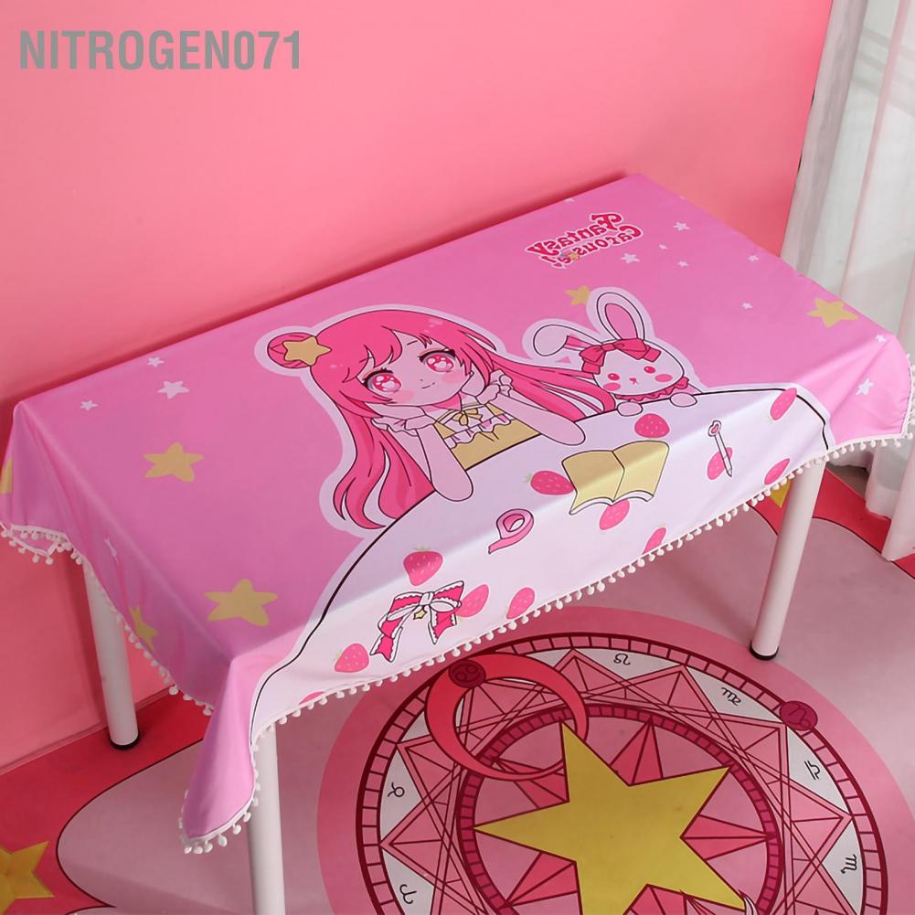 Nitrogen071 Nitrogen071 Phim hoạt hình Khăn trải bàn đẹp dễ thương trang trí khăn cho nữ sinh