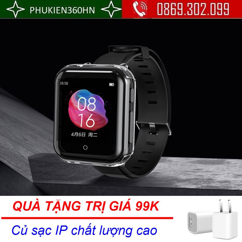 (Quà tặng 99k) Máy nghe nhạc Ruizu M8 kiểu dáng độc đáo mới lạ giống như một chiếc Smartwatch - Hàng Chính Hãng