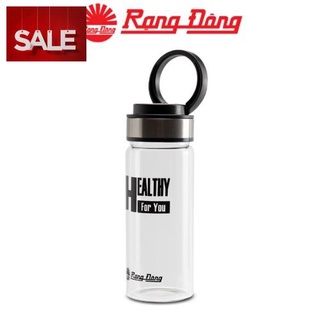 Bình nước cầm tay 450ml rạng đông 045g1 nắp nhựa abs-inox