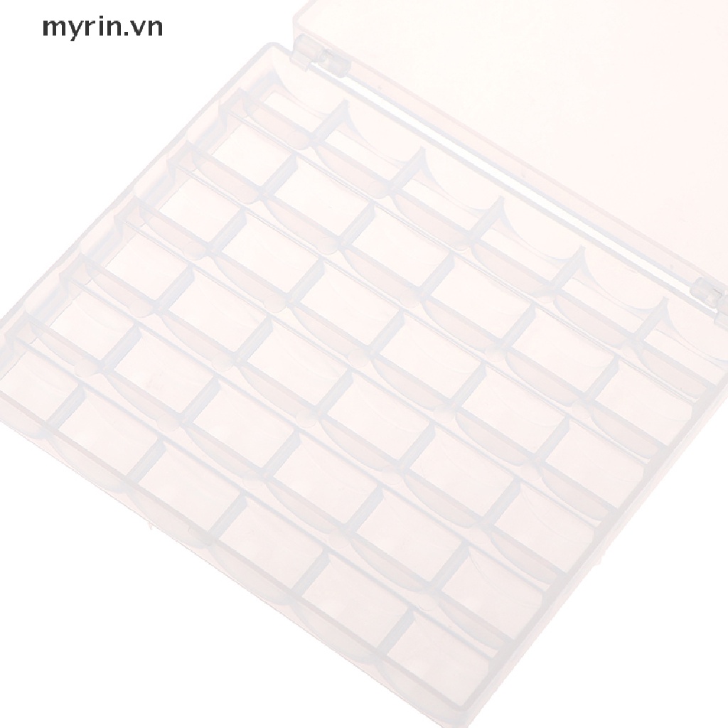 Hộp Nhựa 36 Ngăn Đựng Suốt Chỉ Cho Máy May