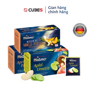 Combo Trà Messmer Fruit Tea - Táo Chanh - Mơ Đào - Đào Vani - Nhập khẩu từ Đức
