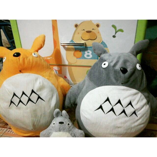 Gấu bông si Totoro size bự( 1 em)