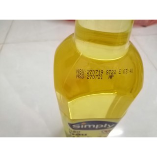 Dầu ăn Simply 1 lít