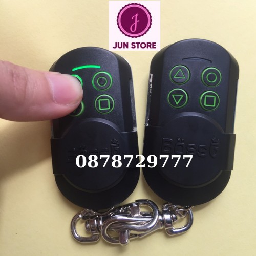 Điều Khiển cửa cuốn Bossdoor chính hãng sóng khỏe >50M mã nhảy