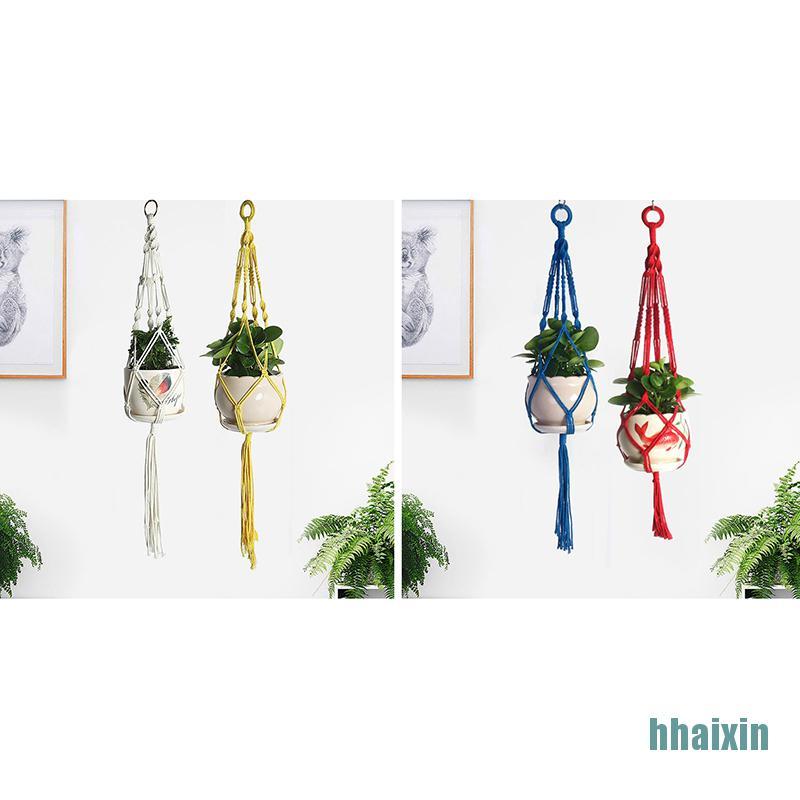 Dây cotton xinh xắn đáng yêu treo trang trí chậu hoa tiện dụng