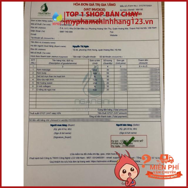 Gel rửa tay khô Ngân Bình Chính Hãng Có Giấy Kiểm Định Công Bố Của Bộ Y Tế