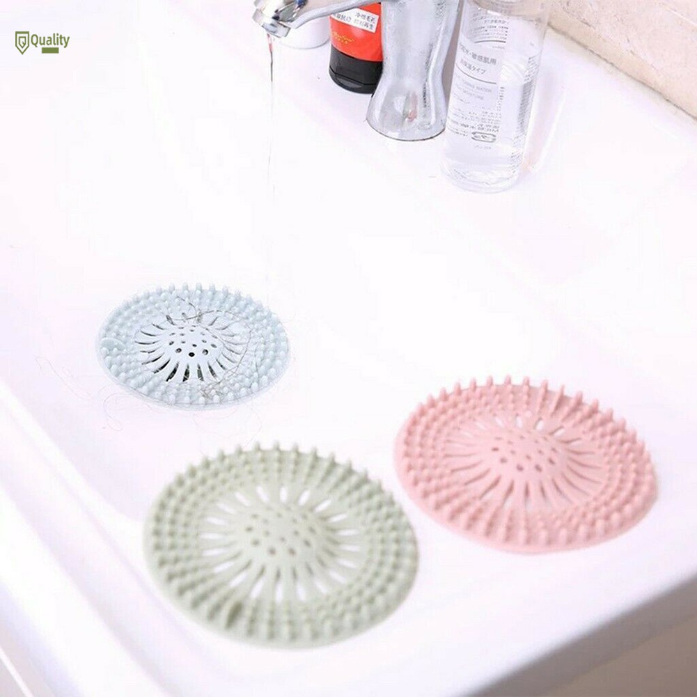 VN❤ Bathroom Drain Hair Catcher Stopper Plug Sink Strainer Filter Bath Shower Covers