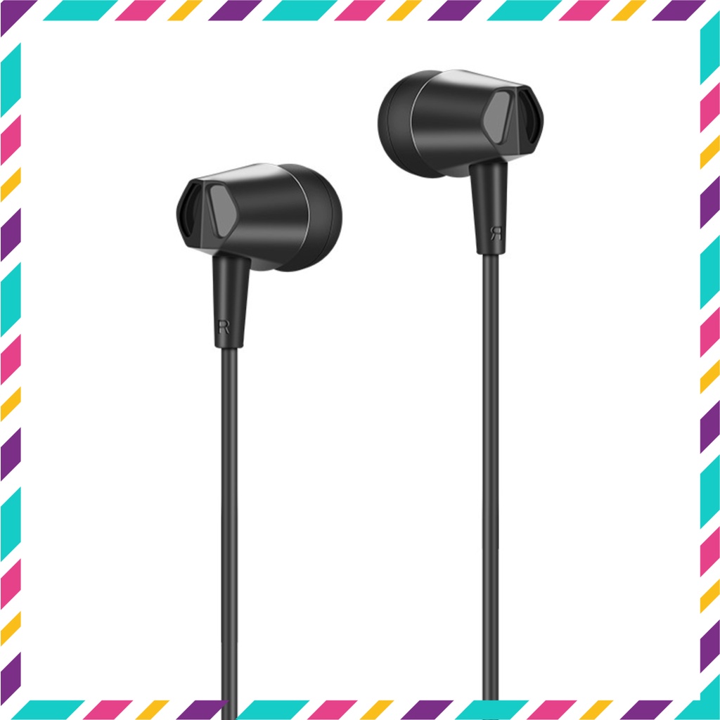 [Hoco. Việt Nam] Tai nghe HOCO M34 Honor có dây kèm mic, jack 3.5 mm - hàng chính hãng