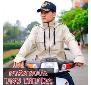 Áo chống nắng kaki nam