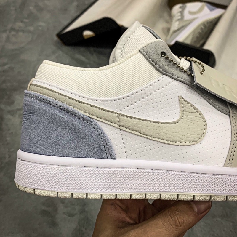 GIÀY JORDAN1 PARIS LAI AU DA THẬT [ FREESHIP + BOX ]