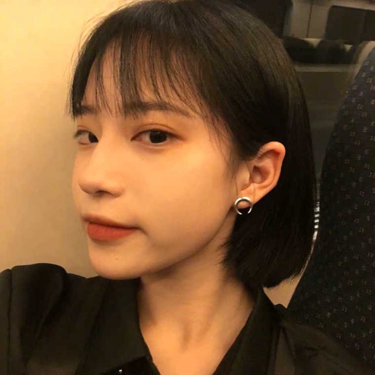 Bông Tai Hình Mặt Trăng Phong Cách Hàn Quốc 2862