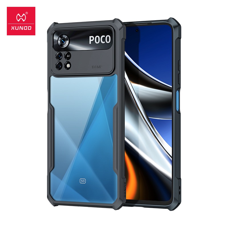Ốp lưng Poco X4 Pro 5G hiệu Xundd lưng trong viền màu chống sốc bảo vệ toàn diện
