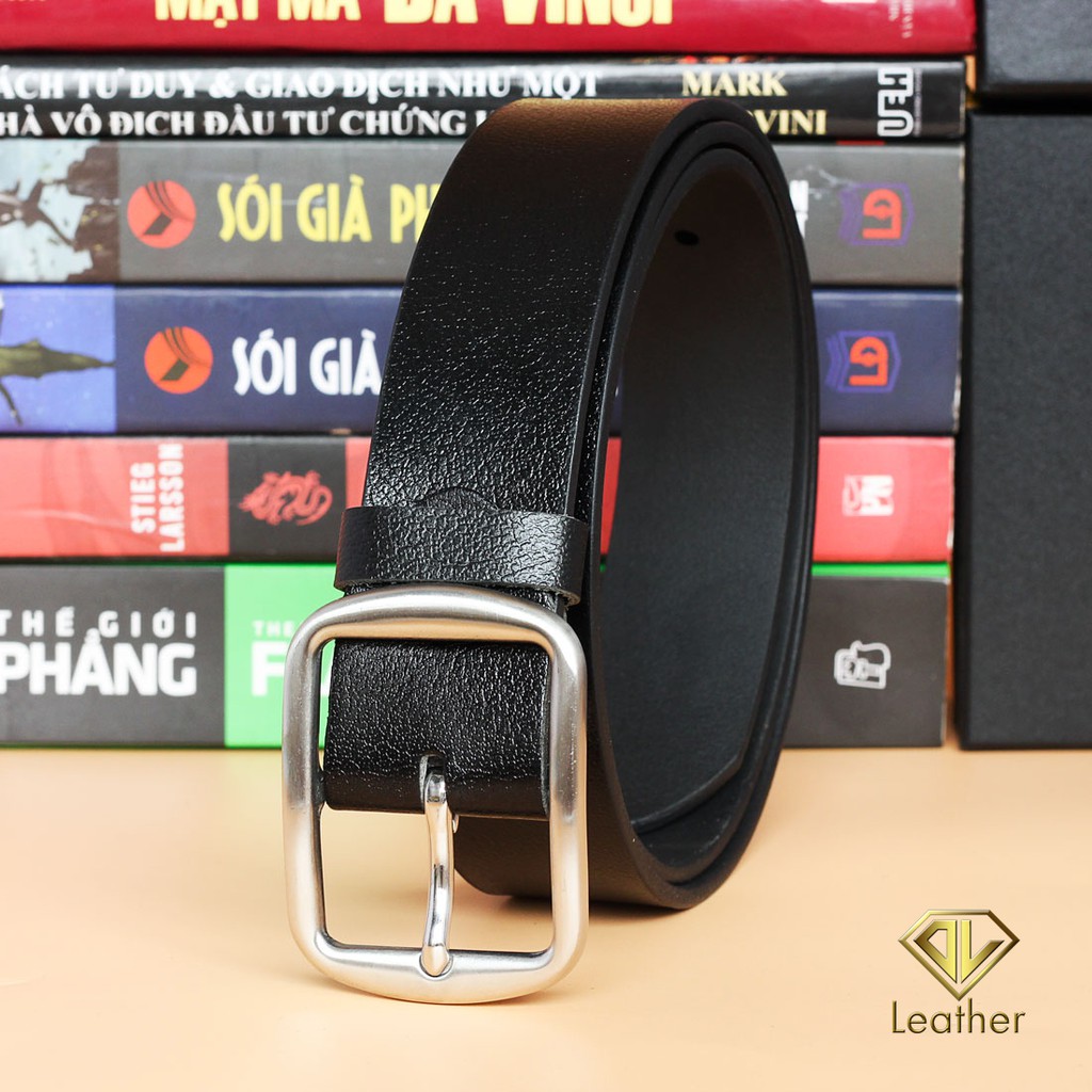 THẮT LƯNG NAM DA BÒ KHÓA KIM LẬT  DLKICN-01