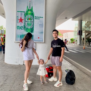 Áo a.didas logo kẻ sale 195k