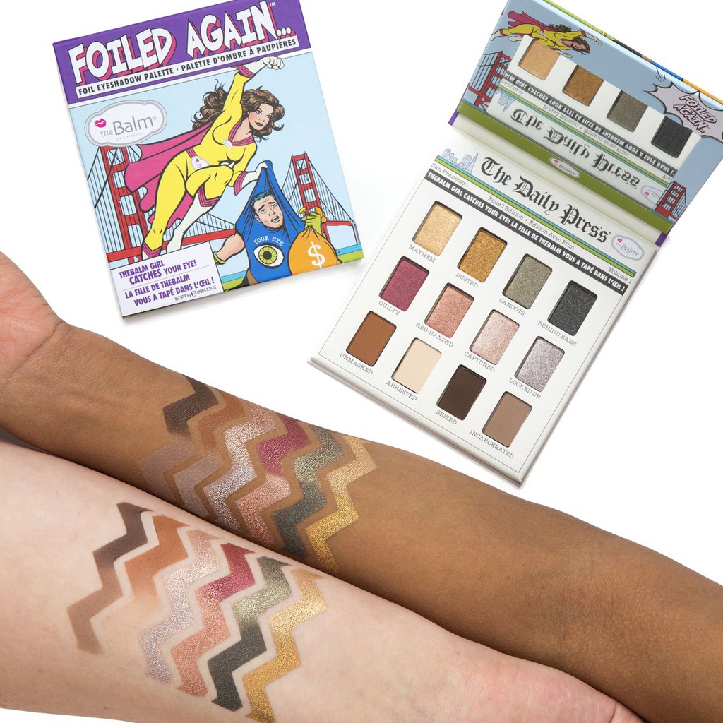 Bảng phấn The Balm Foiled Again