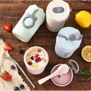 Cốc Đựng Canh 350ml ,Cốc Đựng cháo làm từ lúa mạch HC04