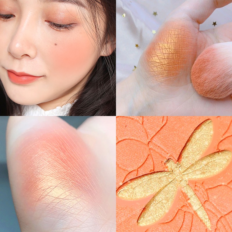 Phấn Má Hồng Màu Cam Độ Bóng Cao Làm Sáng Da | BigBuy360 - bigbuy360.vn