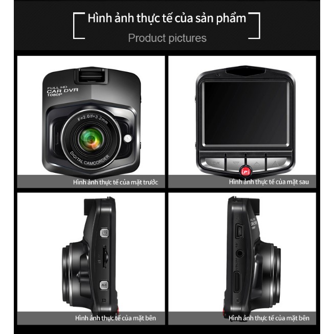 THANH LÝ XẢ KHO CAMERA HÀNH TRÌNH HDR 1800W PIXEL | MÁY QUAY PHIM MINI CHỐNG XUNG LẮC | BigBuy360 - bigbuy360.vn