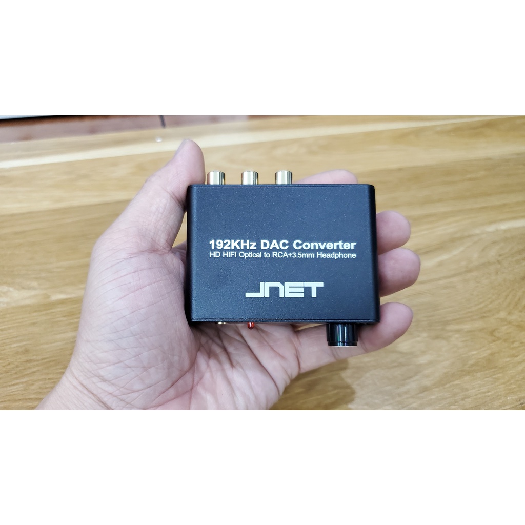 DAC Giải Mã Âm Thanh Jnet DA210 Thay Thế Hoàn Toàn Bộ Chuyển Quang