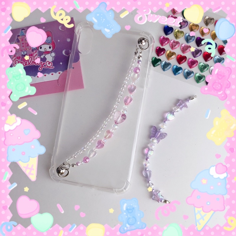 Strap phone chain phone case Dây giữ điện thoại không kèm case ver 2