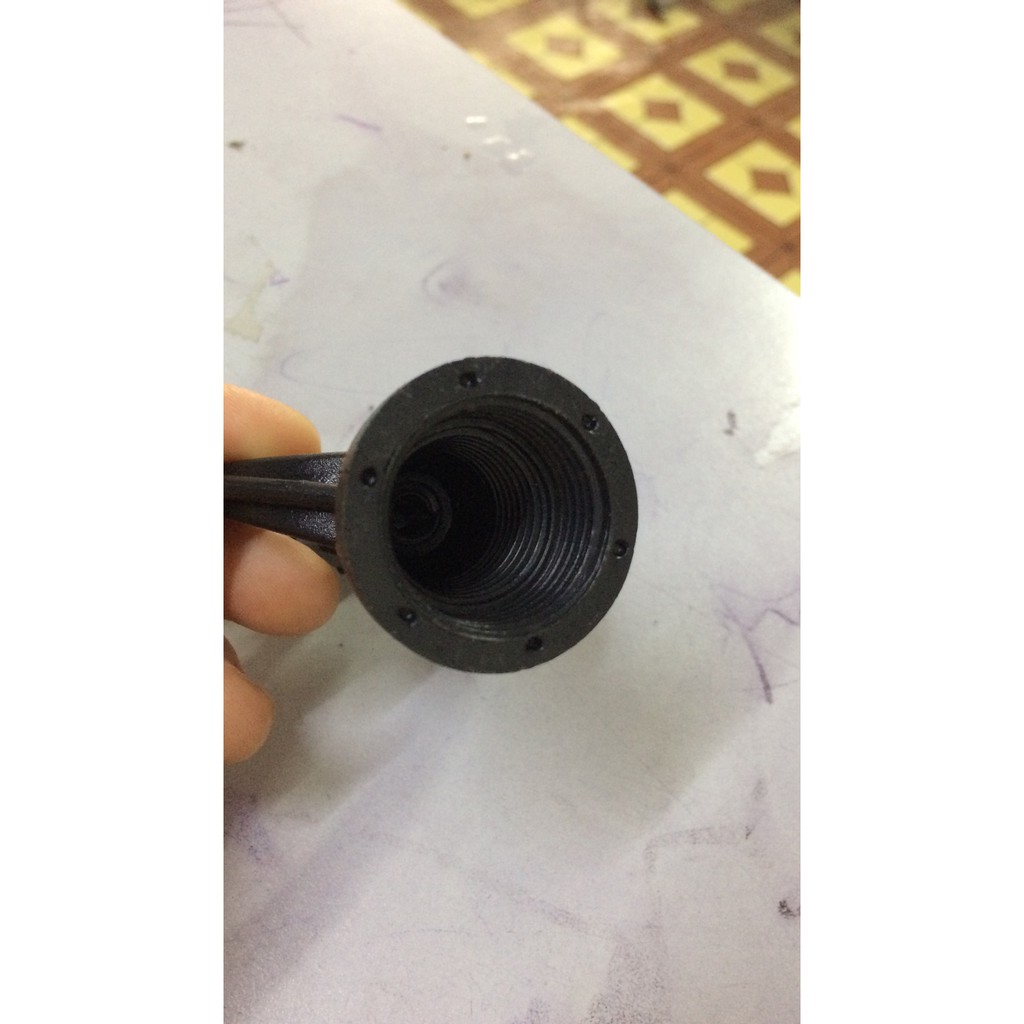 Béc tưới phun mưa thân xoay BB-966 Bảo Bình tưới rau, hoa màu, làm mát nhà xưởng