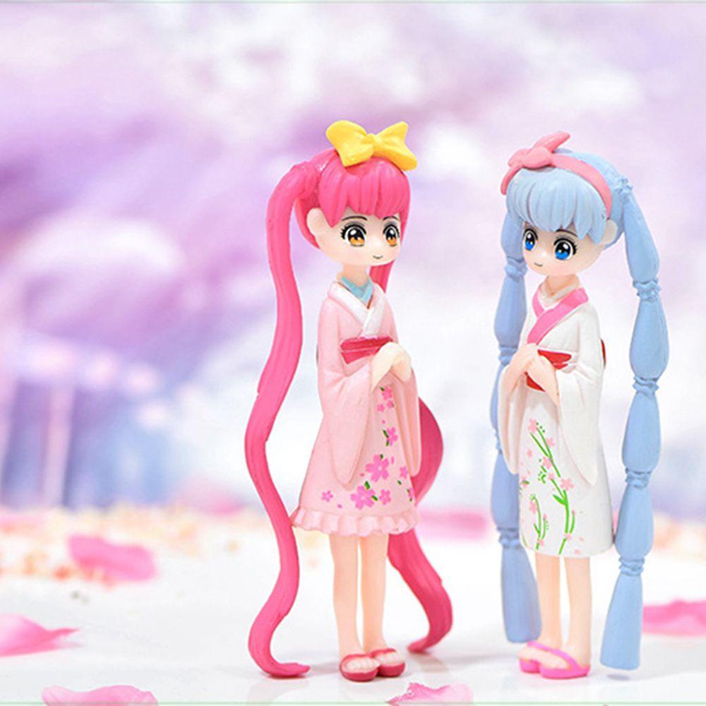 Mô Hình Cô Gái Mặc Kimono Xinh Xắn Đáng Yêu