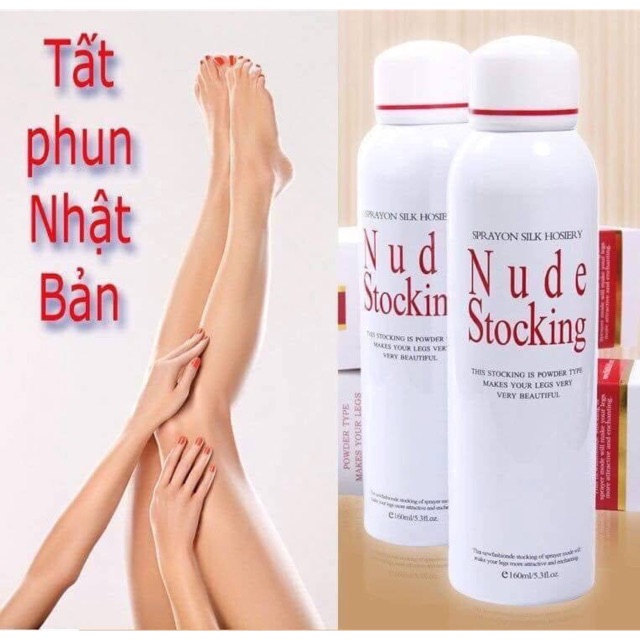 Tất phun stocking nudv là dòng tất phun che khuyết điểm hiện đại nhất hiện nay đấy ak