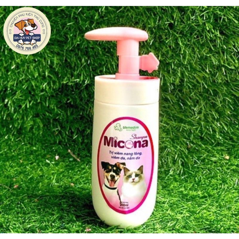Sữa Tắm Ngăn Ngừa Nấm, Viêm Da Cho Chó Mèo