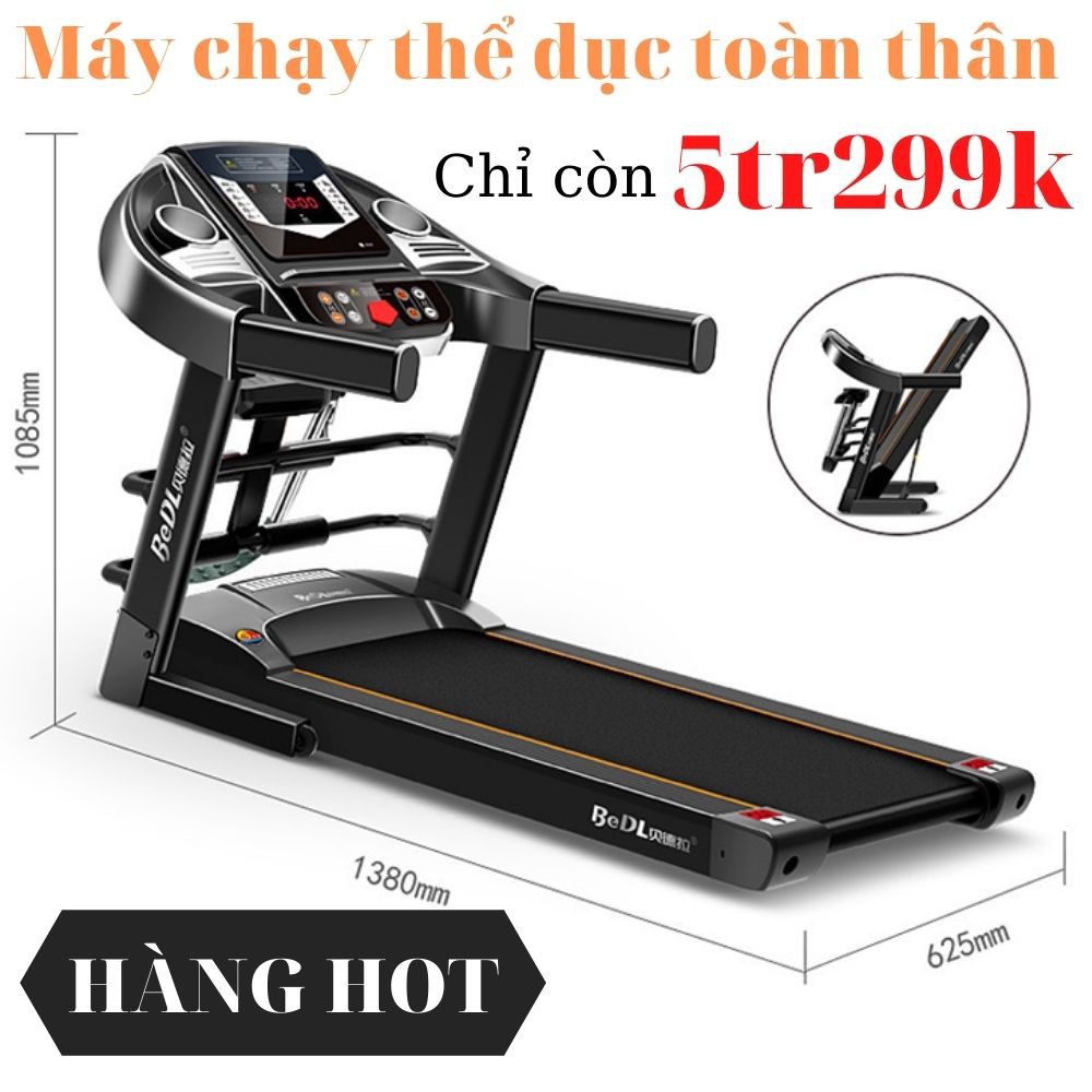 Máy tập chạy bộ, chạy thể dục điện Kore Sport thông minh tại nhà, đánh bay mỡ tăng cường sức khoẻ