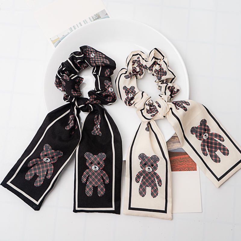 Dây Buộc Tóc Thắt Nơ Cỡ Lớn Đơn Giản Dễ Thương Cho Nữ