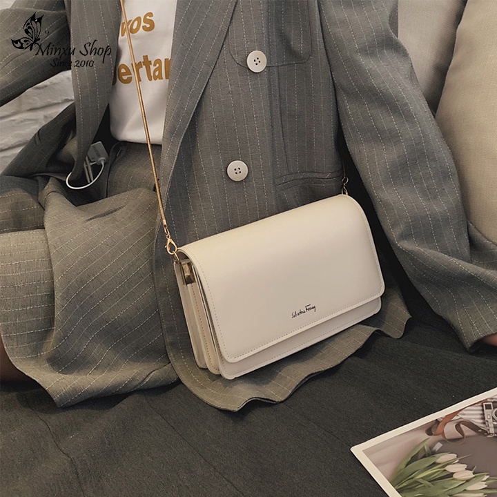 Túi Xách Đeo Chéo Nữ Dây Mạ Sang Chảnh, Túi Đi Chơi, Đi Tiệc Phong Cách Hàn Quốc TD05