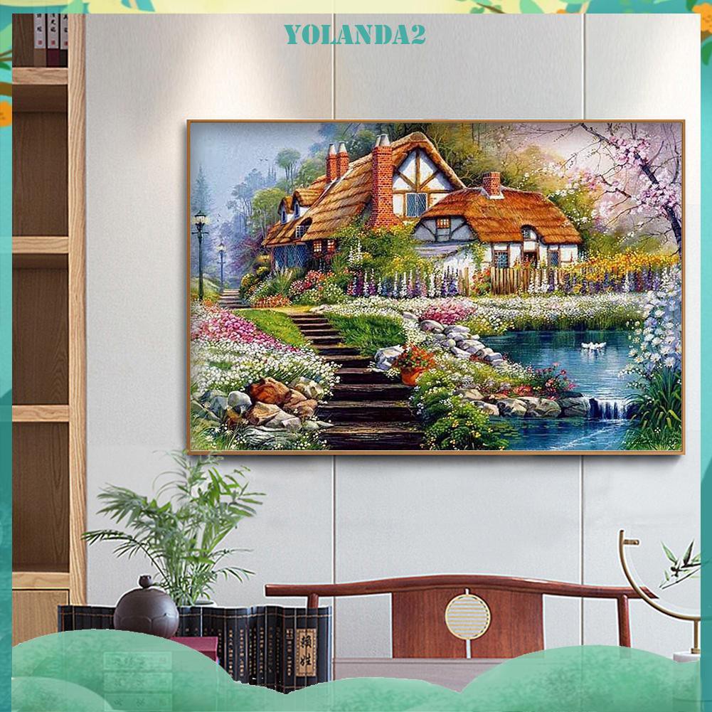 Bộ dụng cụ tranh thêu chữ thập 11CT DIY