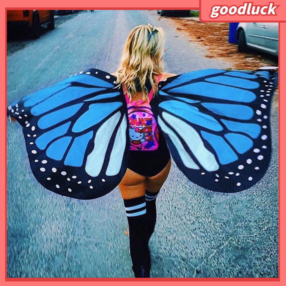 Khăn choàng hình cánh bướm nhiều màu độc đáo