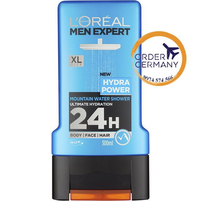 [HÀNG AUTH] SỮA TẮM GỘI TOÀN THÂN L’OREAL MEN - SỮA TẮM GỘI TOÀN THÂN L’OREAL MEN EXPERT 5 IN 1 CHAI 300ML