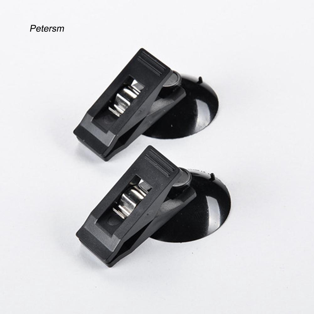 Bộ 2 kẹp giữ rèm chống nắng/khăn lau chuyên dụng dùng trong xe hơi