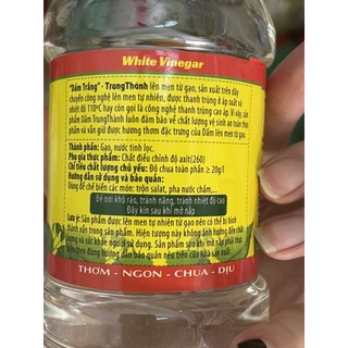 Dấm trắng Trung Thành 500ml