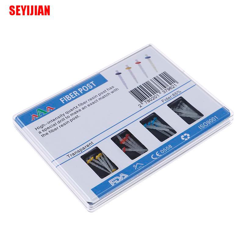 1 Hộp Bưu Thiếp Sợi Nha Khoa Và 4 Mũi Khoan