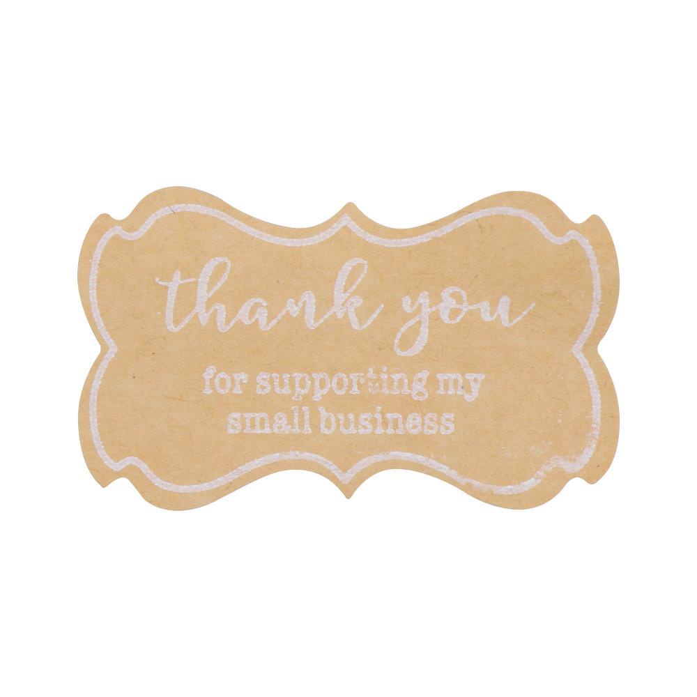 Cuộn 250 Nhãn Dán &quot;Thank You&quot; Cho Buổi Tiệc
