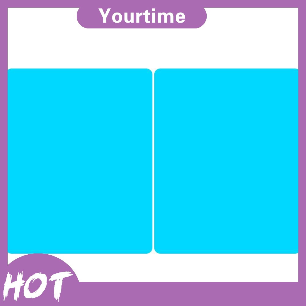 Bộ 2 miếng phim dán bảo vệ chống thấm nước và sương mù cho gương chiếu hậu xe hơi tiện dụng