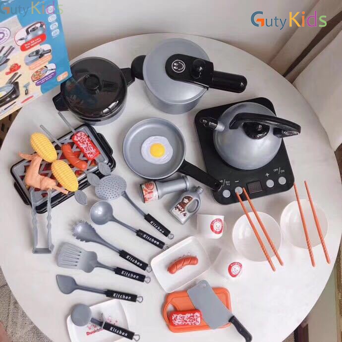 Bộ đồ chơi nấu ăn 36 món Kitchen Playset cho bé