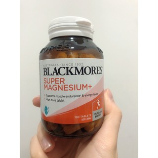 Viên uống bổ sung Magie tăng cơ bắp Blackmores Super Magie 100 viên