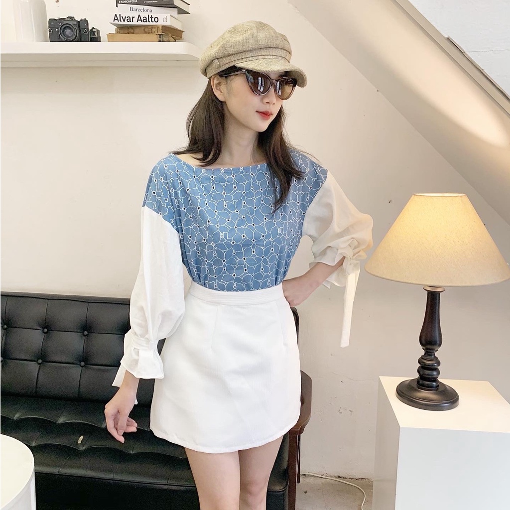[Mã BMLTA50 giảm 50K đơn 150K] Áo cánh dơi Oversized cổ thuyền [XI5]