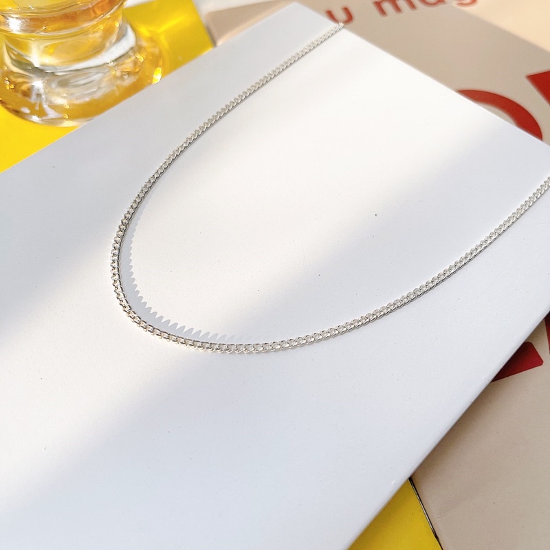 Dây Chuyền Bạc Ta Cho Bé Trai xích bé 2.5li DCB04 - Trang Sức MINA JEWELRY