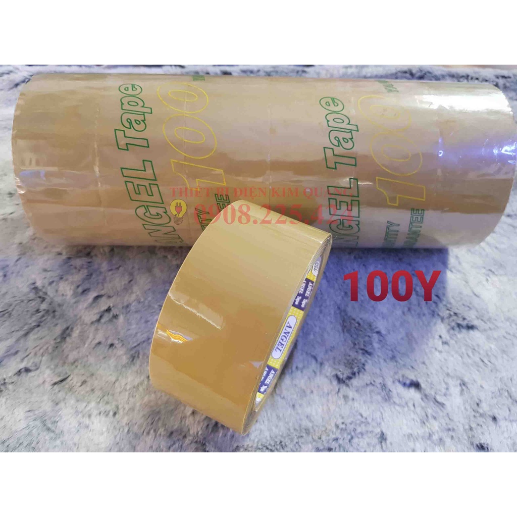 Băng keo TRONG/ĐỤC 100Y/200Y ĐỦ 4.7CM SIÊU DÍNH