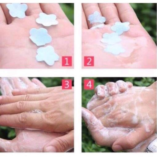 Xà phòng rửa tay giấy tiện dụng gọn nhẹ khi đi du lịch, đi làm | BigBuy360 - bigbuy360.vn