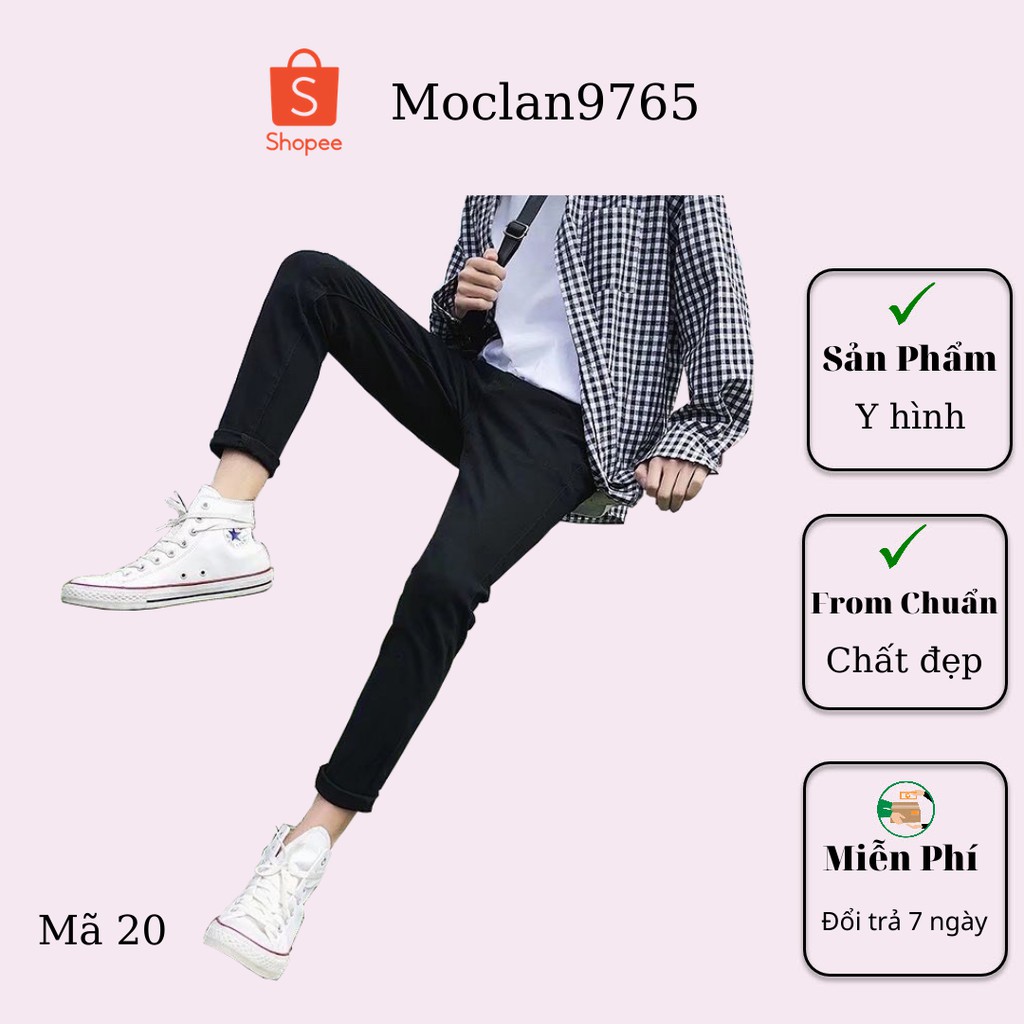 Quần jean nam cao cấp, chất liệu bò ( jean ) mềm mịn, from chuẩn, có nhiều mẫu đi kèm Moclan73 | BigBuy360 - bigbuy360.vn